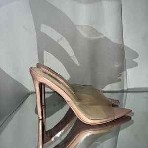 Mauve Cape Robbin Heels